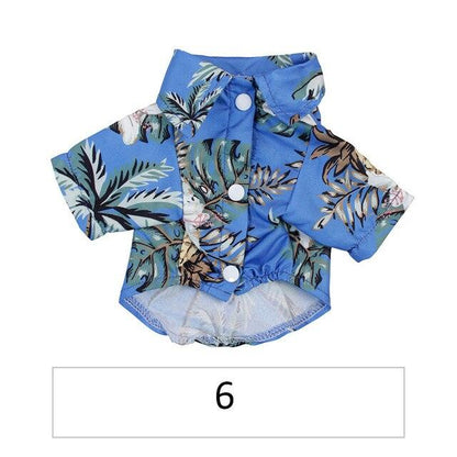Hawaiian Pet Shirts - Stylish Summer Dog & Cat Shirts, Coconut Print