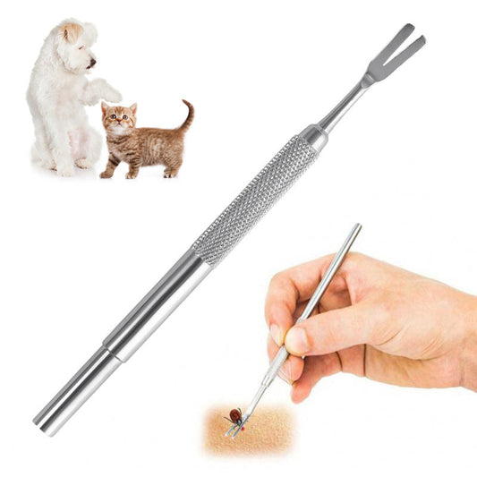 Stainless Steel Tick Removal Tweezers