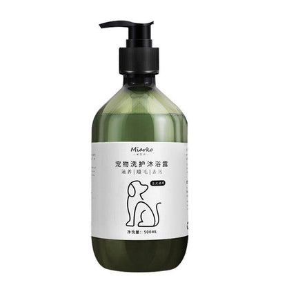 500ml scented pet shampoo bottle for cats and dogs