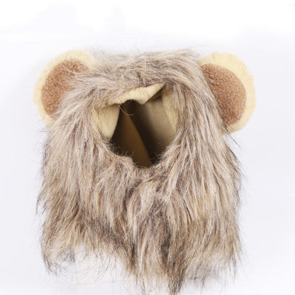 Lion Turns Into Halloween Ghost Pet