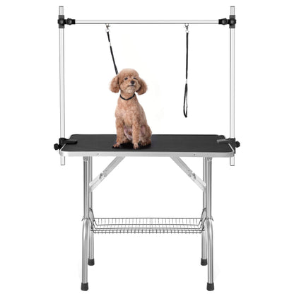 36" Professional Dog Pet Grooming Table Adjustable Heavy Duty Portable w/Arm