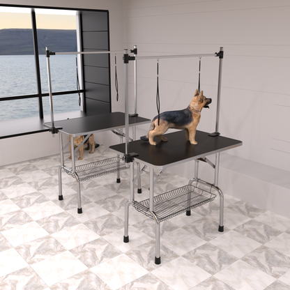 36" Professional Dog Pet Grooming Table Adjustable Heavy Duty Portable w/Arm