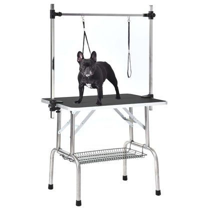 36" Professional Dog Pet Grooming Table Adjustable Heavy Duty Portable w/Arm