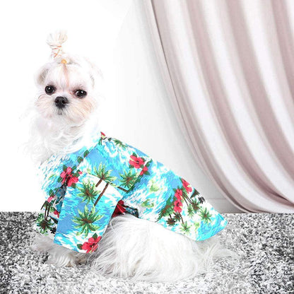 Hawaiian Pet Shirts - Stylish Summer Dog & Cat Shirts, Coconut Print