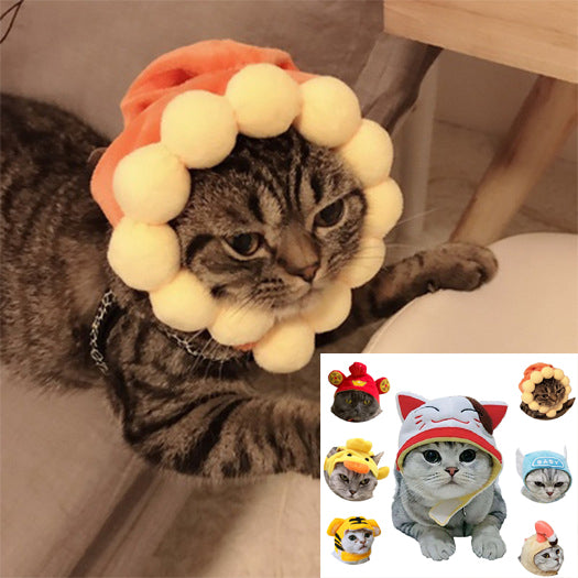 Funny Warm Pet Costume Hat