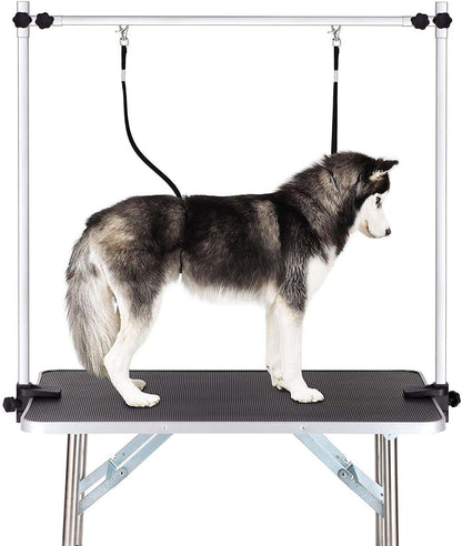 36" Professional Dog Pet Grooming Table Adjustable Heavy Duty Portable w/Arm