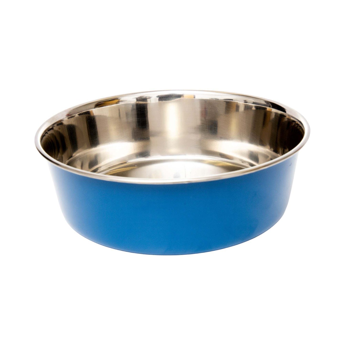 Country Living Set of 2 Heavy Gauge Stainless Steel Dog Bowls –Durable