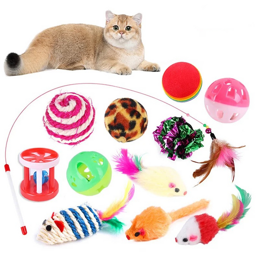 Kitten Toys Variety Pack - Interactive Play Set for Curious Cats