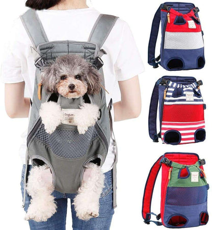Cat Dog Carrier Backpack - Front-Facing Backpack for Small & Medium Dogs