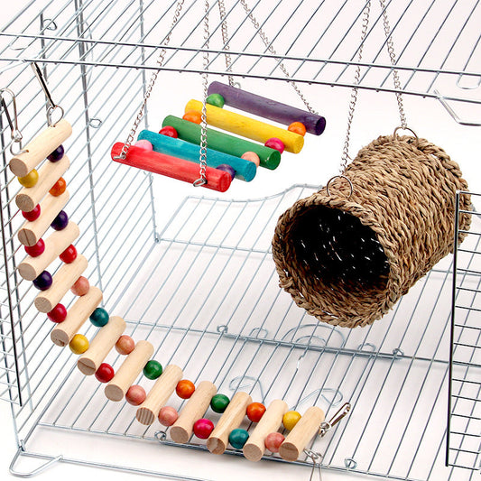 Small Pet Swing Ladder Toy