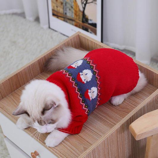 Christmas Puppy Sweater