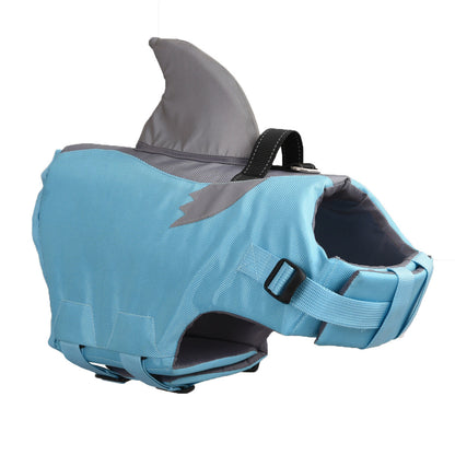 New Flying Shark Fin Life Jacket Dog Swimsuit Outdoor