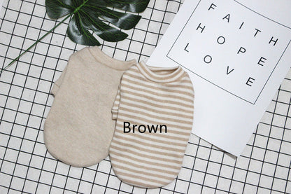 Pet Teddy Clothes Pure Cotton Pajamas Than Dog Winter Clothes