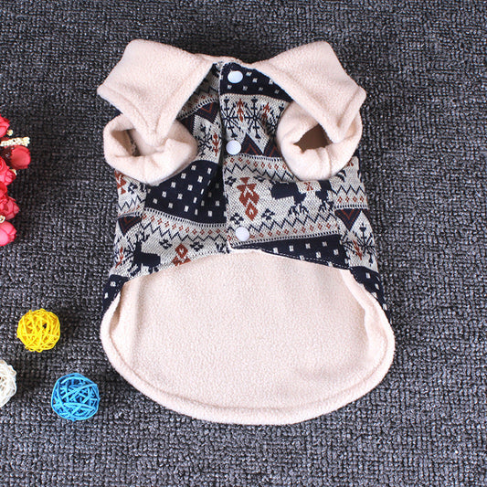 Christmas Cotton Dog Sweater