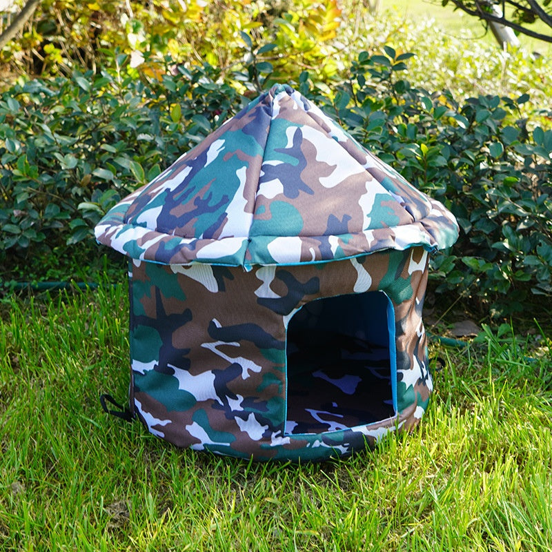 Outdoor Waterproof Pet Nest Cold Proof Tent