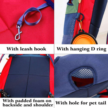 Cat Dog Carrier Backpack - Front-Facing Backpack for Small & Medium Dogs