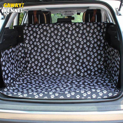 Pet Carriers Dog - Durable Oxford Car Seat Cover & Trunk Mat - CAWAYI