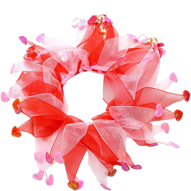 Pets Valentine's Day Decoration Pet Scar Valentine's Day Hairband Dog Party Decoration Prop Dog Accessories Pet Products