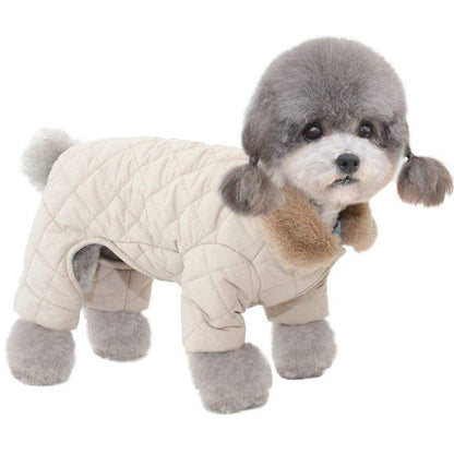 Pet Cotton Coat - Casual Teddy & Cotton Padded Warm Winter Dog Clothes