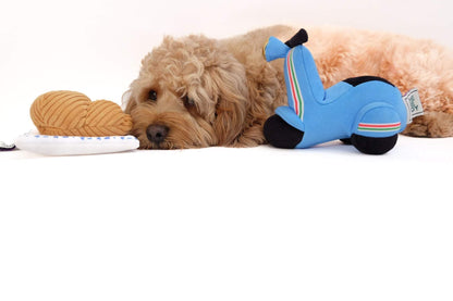 Scooter Pet Plush Toy - Soft, Durable Pet Chew & Play Toy for Dogs!