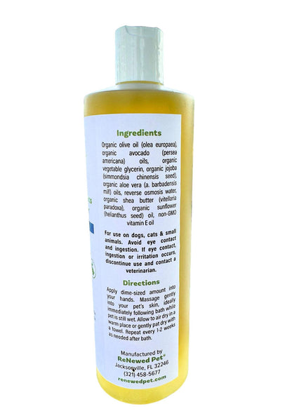 4-Hairless Pets Sensitive Conditioner natural organic skin conditioner for sensitive hairless pets