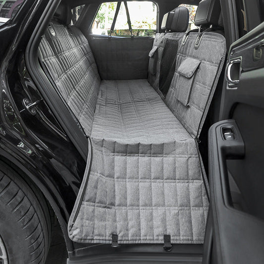 New Vehicle-mounted Pet Mat Water And Dirt Resistant Rear Universal