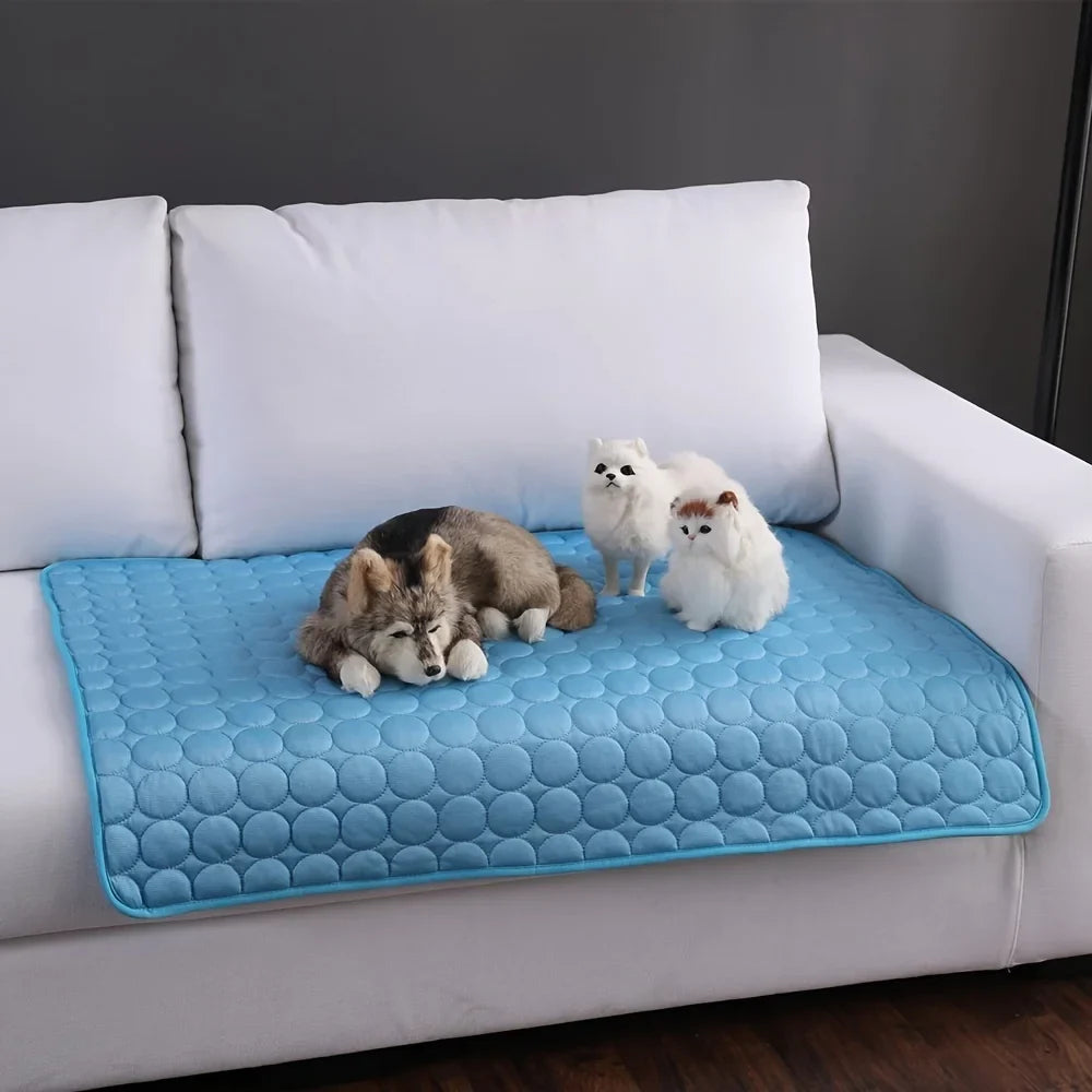 Cooling Mat for Dogs - Large Dog Cooling Bed for Summer Relief