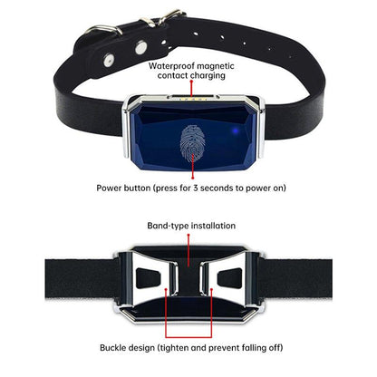 G12 Smart GPS pet tracker mini waterproof anti-loss collar for dogs and cats