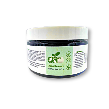 ReNewedPet 4-ALL PETS Acne/Blackhead Remedy natural organic pet acne remedy jar
