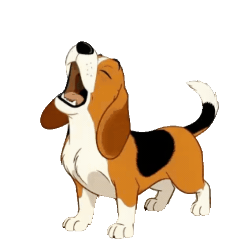 Animated Beagle Sticker Pack — 10 GIF Stickers | Instant Digital Download