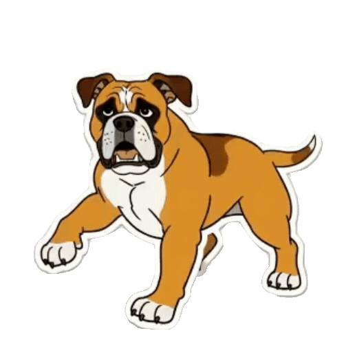 Animated Boxer Sticker Pack — 10 GIF Stickers | Instant Digital Download