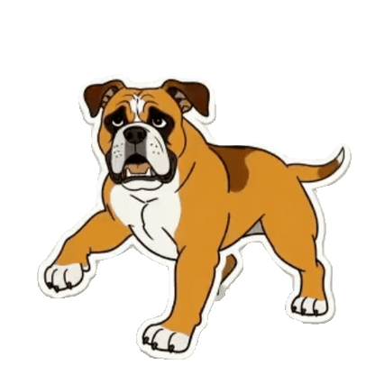 Animated Boxer Sticker Pack — 10 GIF Stickers | Instant Digital Download