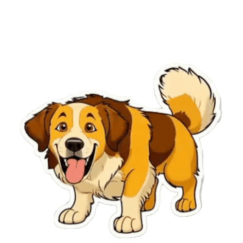 Animated Labrador Retriever Sticker Pack — 10 GIF Stickers | Instant Digital Download