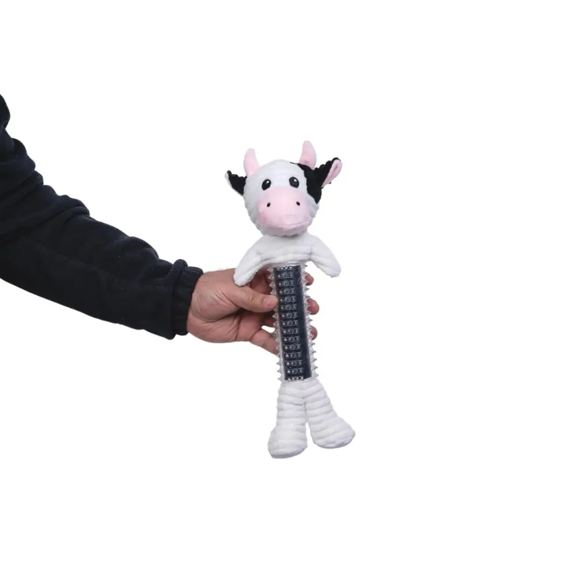 Country Living Thermoplastic Rubber Cow Dog Toy –Durable & Interactive