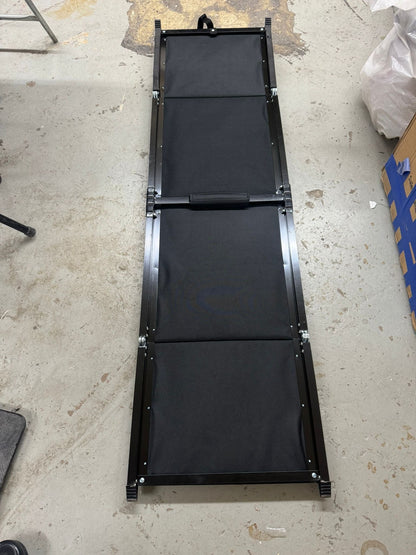 Open Box Petbank 62" Dog Ramp for Car, Foldable Large Dog Car Ramp with Anti-Slip Rug Surface, 17" Wide Dog Ramp Steps for Large Medium Small Dogs, Up