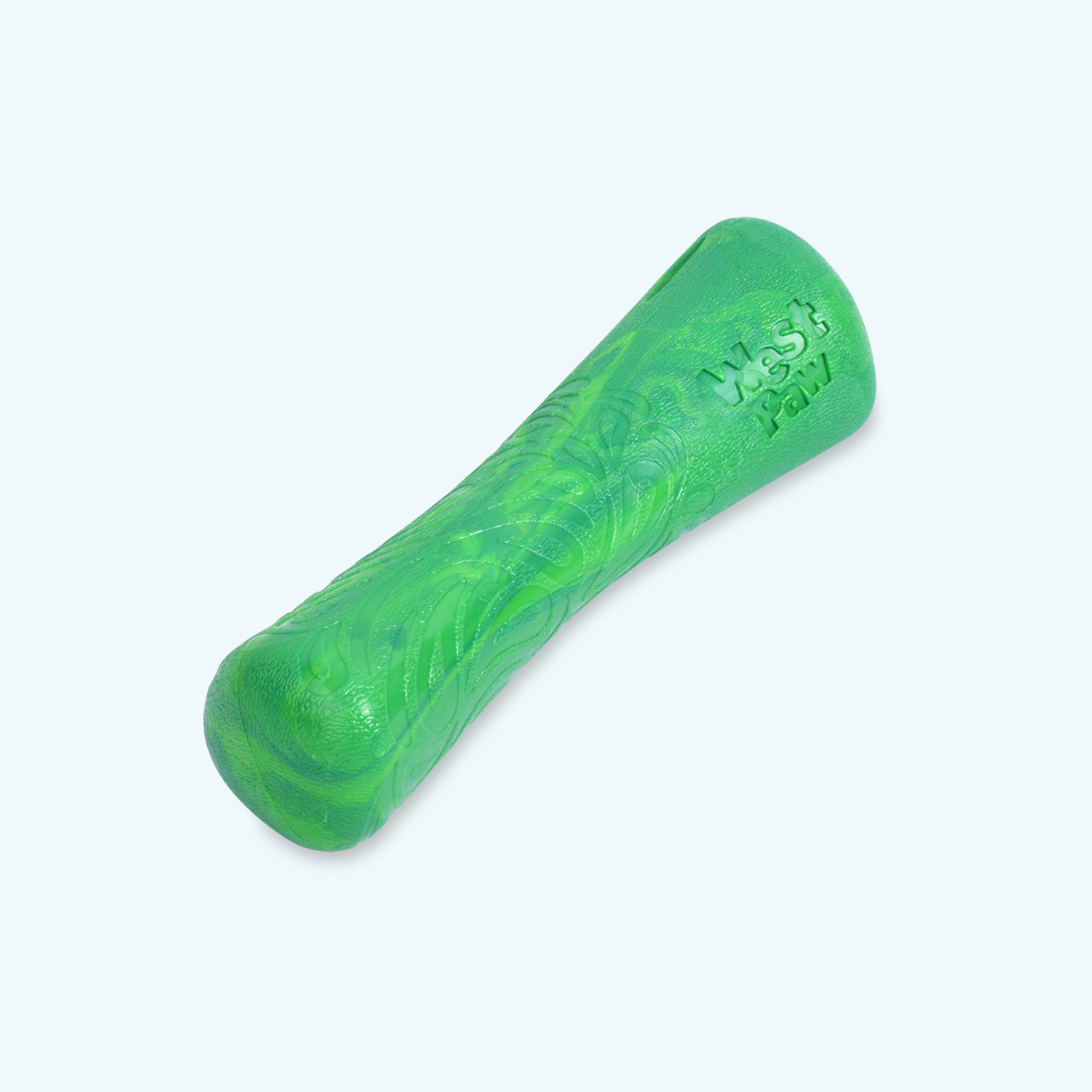 Drifty dog bone made from non-toxic Seaflex, dishwasher-friendly and safe for moderate chewers