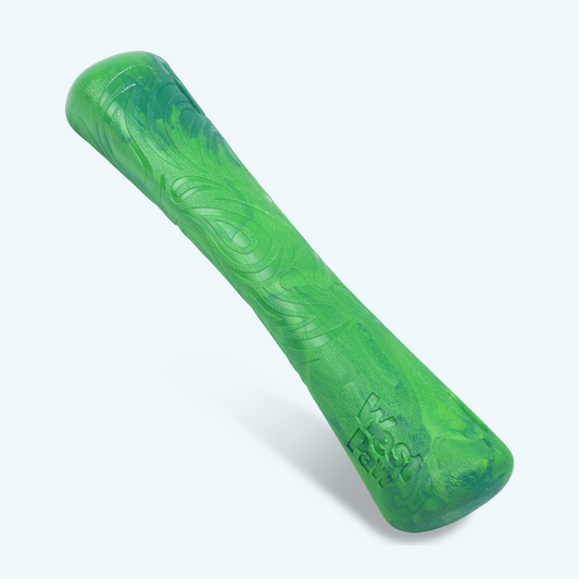 Drifty dog bone made from non-toxic Seaflex, dishwasher-friendly and safe for moderate chewers