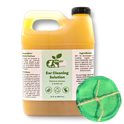 4-ALL PETS natural PETS Ear Cleaning Drops with organic ingredients to remove wax and debris