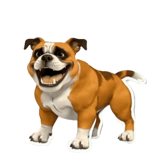 Animated Boxer Sticker Pack — 10 GIF Stickers | Instant Digital Download