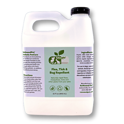 Flea Tick Bug Repellent - All-Natural Pet Insect Repellent | ReNewedPet