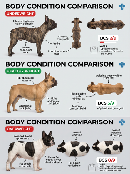 MINI-GUIDE 2  —  French Bulldog Nutrition & Weight Management 2025 Edition - Instand Digital Download