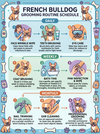 MINI-GUIDE 4  —  French Bulldog Grooming, Dental & Eye Care 2025 Edition | Instant Digital Download