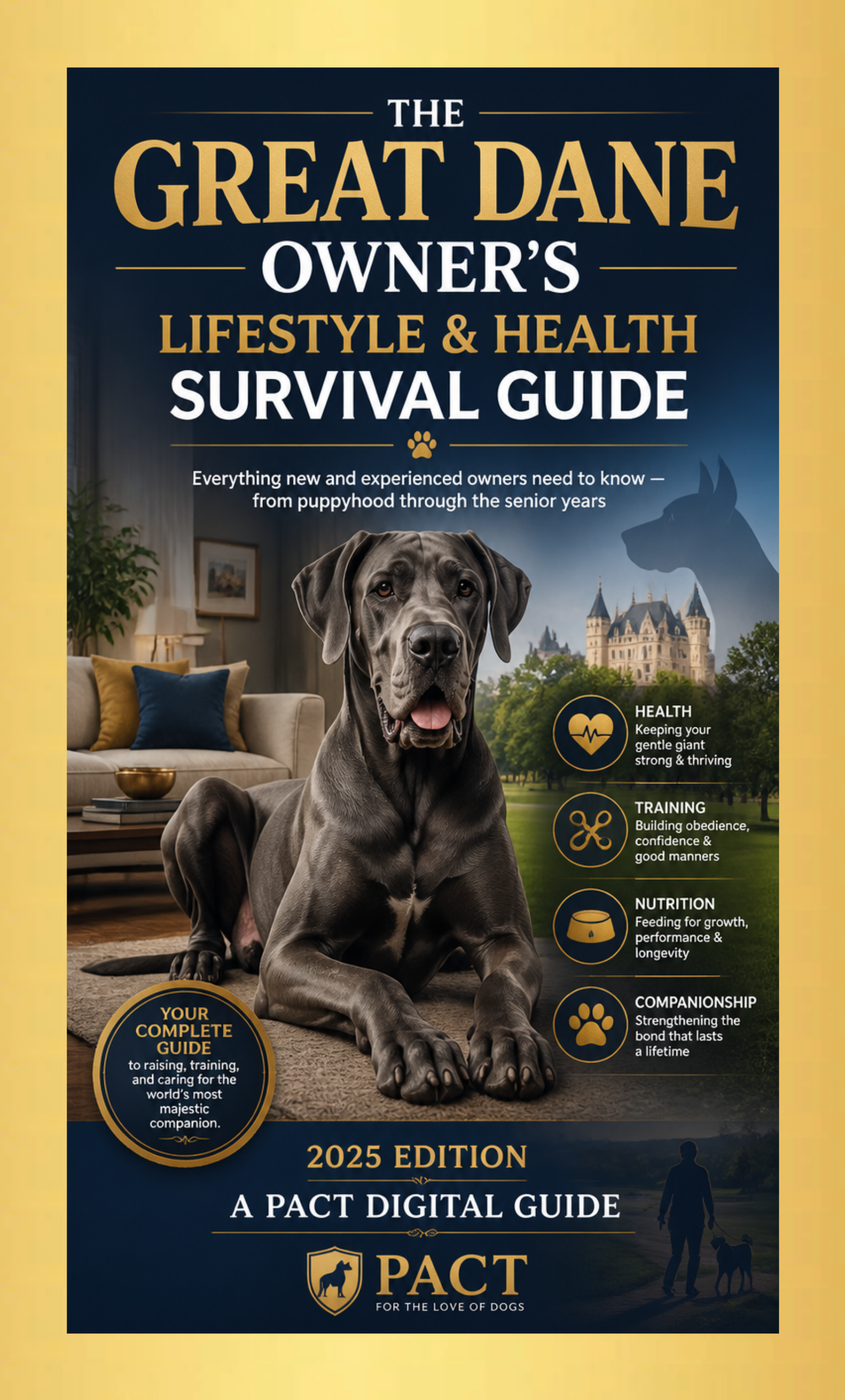 The Great Dane Owner's Lifestyle & Health Survival Guide