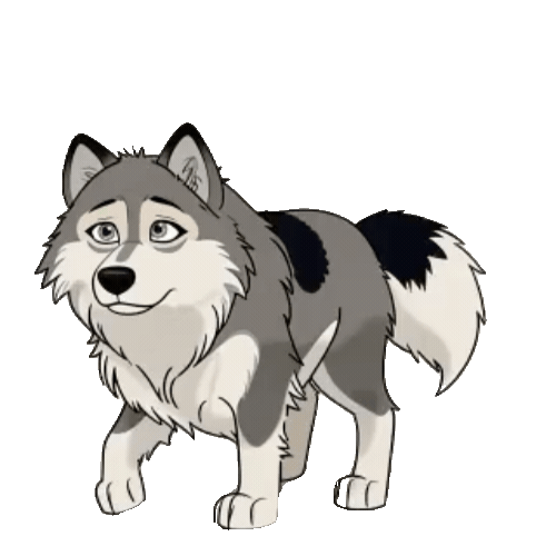 Animated Husky Sticker Pack — 10 GIF Stickers | Instant Digital Download