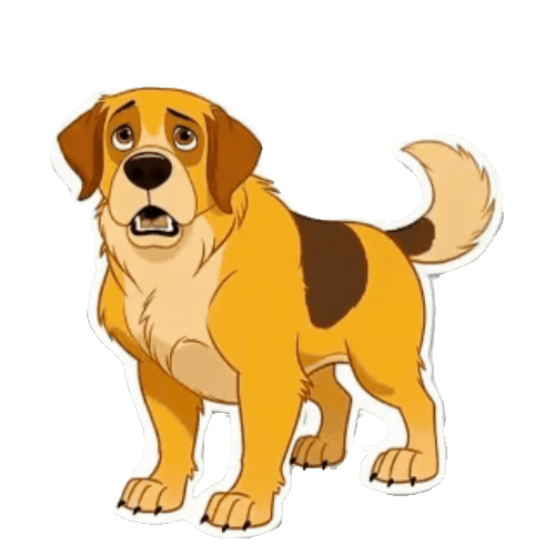 Animated Labrador Retriever Sticker Pack — 10 GIF Stickers | Instant Digital Download