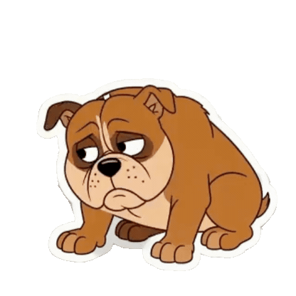 Animated Pit Bull Sticker Pack — 10 GIF Stickers | Instant Digital Download