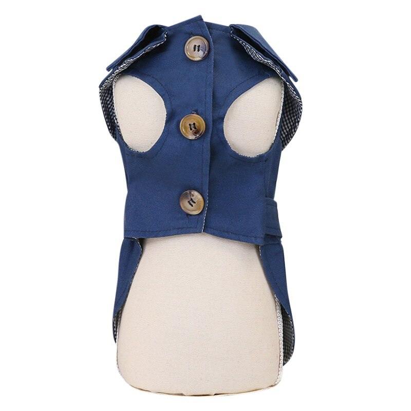 British Style Pet Jacket - Warm & Stylish Dog Coat for Small Pets