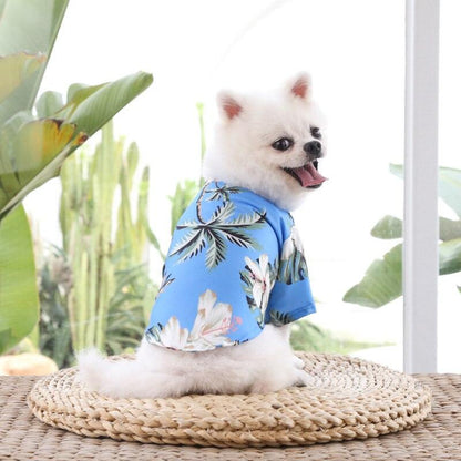 Hawaiian Pet Shirts - Stylish Summer Dog & Cat Shirts, Coconut Print