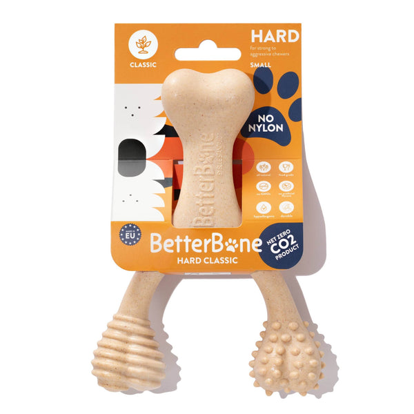 BetterBone HARD CHEW TOY natural durable eco-friendly bone for aggressive chewers