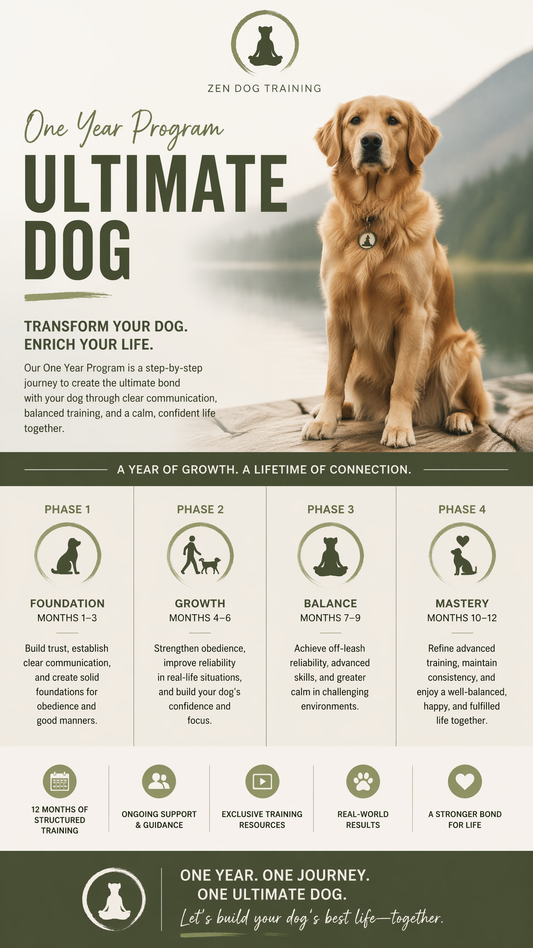 One Year Program - Ultimate Dog (Zen Dog Training)